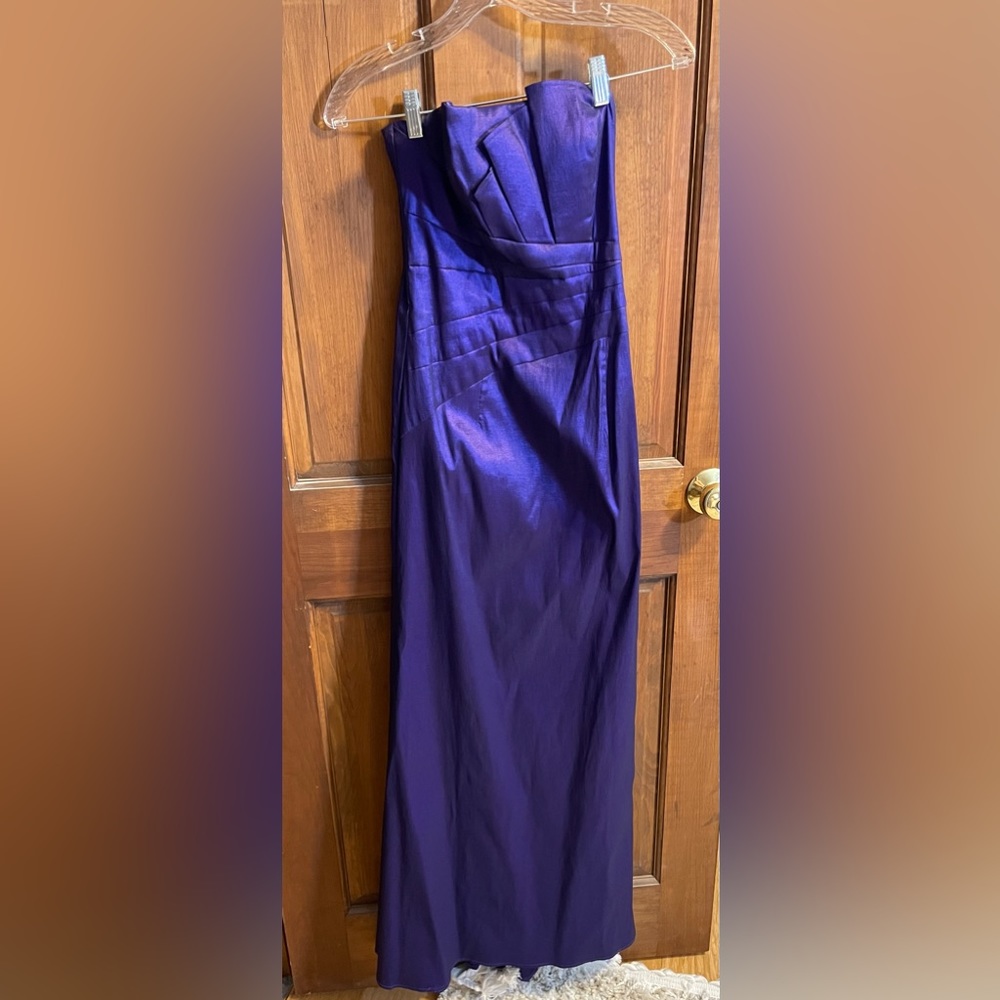 Jessica McClintock Gown- Iridescent Purple